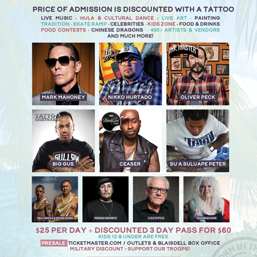 Celebrity & Rockstar Line Up