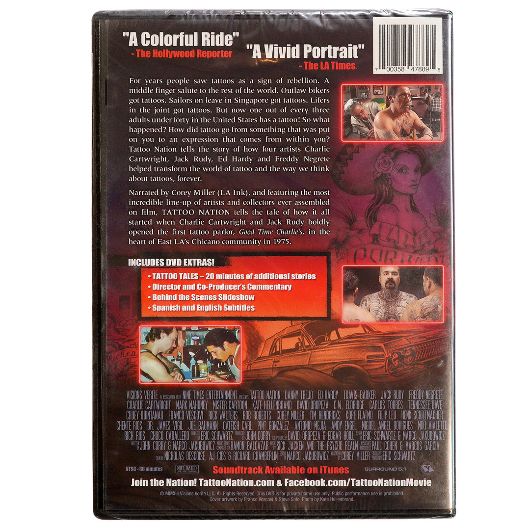 DVD - Tattoo Nation – Hawaii Tattoo Expo Store